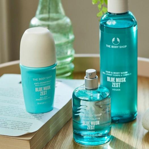 Blue Musk Zest Hair And Body Wash - Image 5