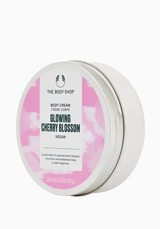 Glowing Cherry Blossom Body Cream - Image 3